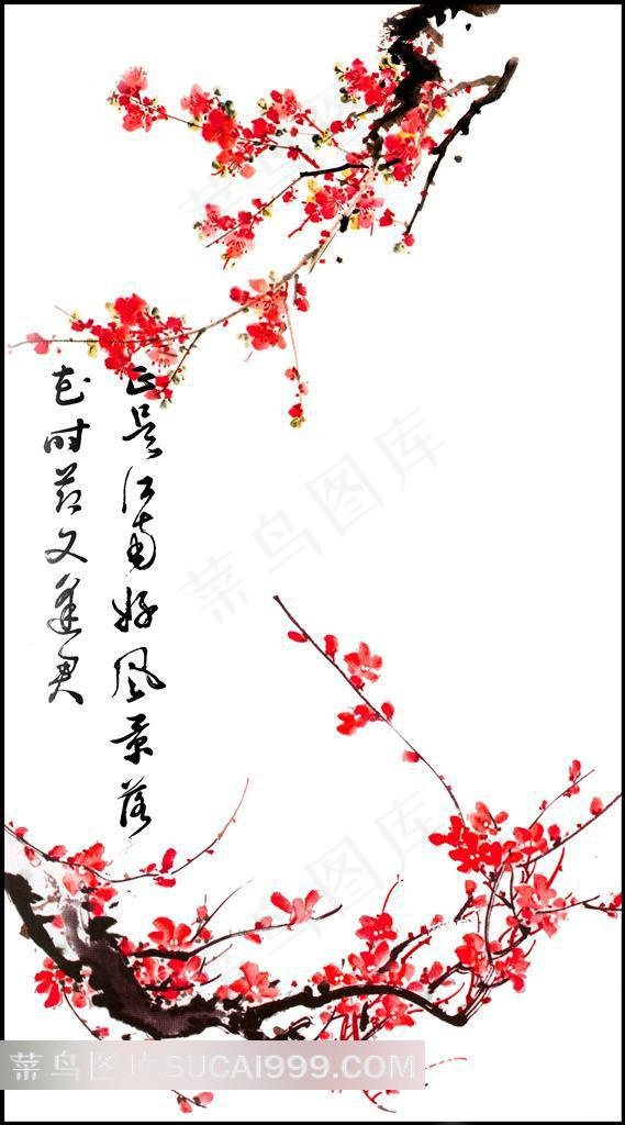 梅花创意艺术图片