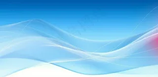 蓝色线条几何科技背景