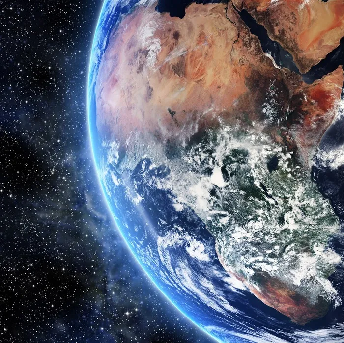 宇宙中的地球高清图片