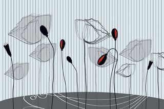 现代简约背景墙