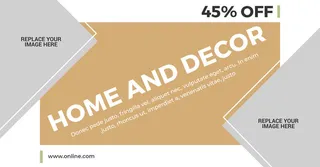 设计英文广告销售横幅素材