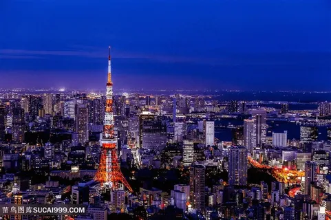 日本东京梦幻夜景 日本东京梦幻夜景
