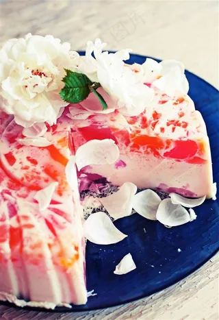 蛋糕系列 - 新鲜美味的果酱蛋糕