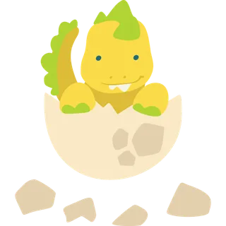 卡通恐龙生日宝宝宴派对素材恐龙派对免扣素材