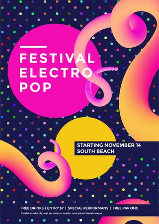 蒸汽波抽象背景