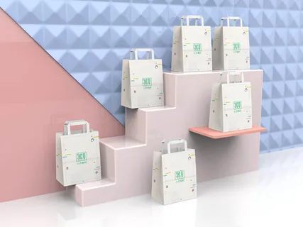 包装智能贴图样机VI效果PSD素材