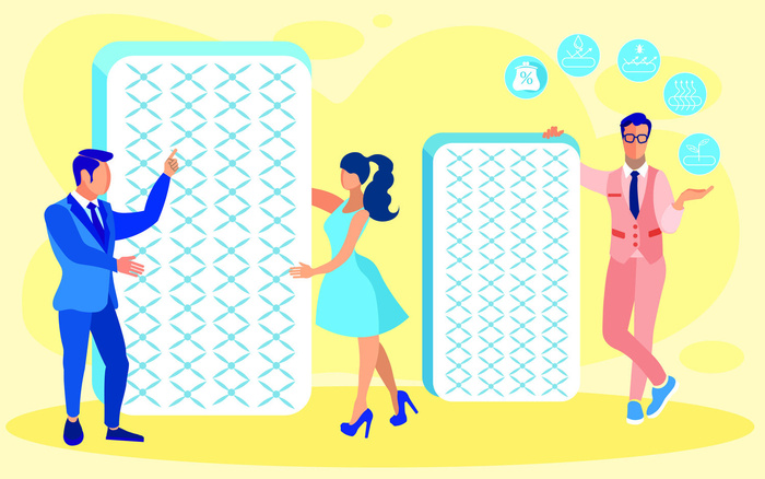 扁平化人物场景办公互联网等距ai矢量设计网页海报UI素材插画