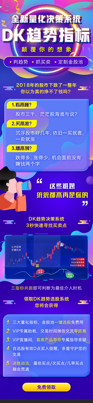 商务金融理财股票趋势指标页面设计
