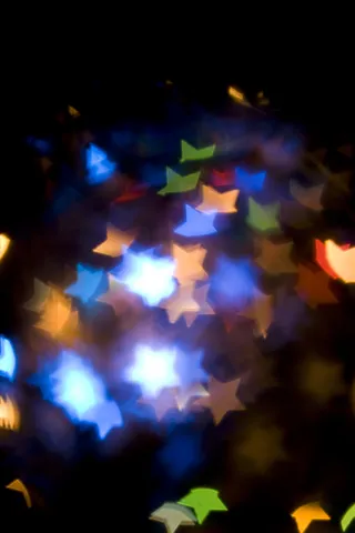 单反大光圈虚化光斑摄影设计素材背景