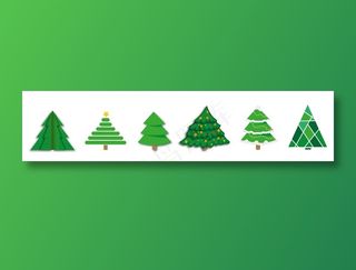 圣诞节, 横幅, 树木, 圣诞横幅, 圣诞树, 圣诞节装饰