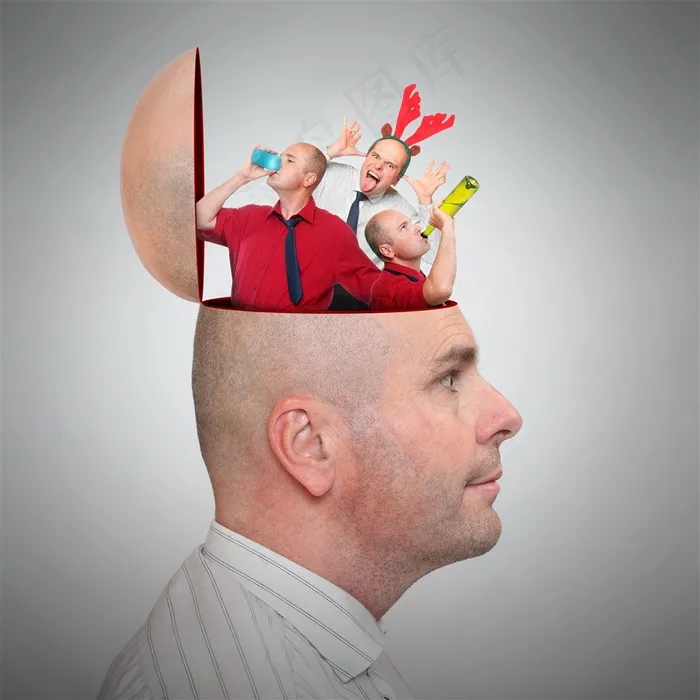 另类创意人物图片创意图片