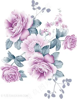 高清手绘花卉 高清手绘花卉