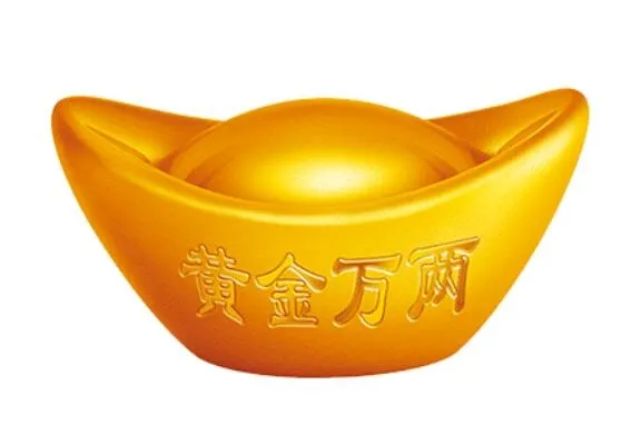 虎年金元宝psd模版下载