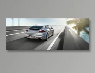 保时捷高端跑车度假篇摄影图