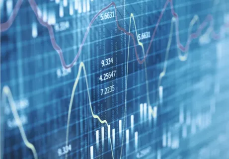 蓝色信息数码高科技创意背景