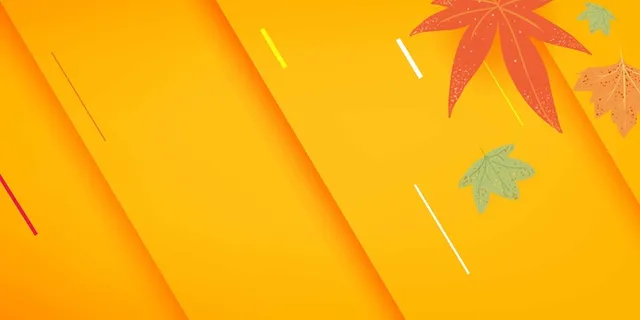 秋天海报背景素材