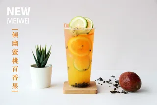 倾幽蜜桃百香果