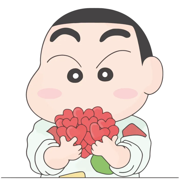 蜡笔小新可爱动画人物免扣素材