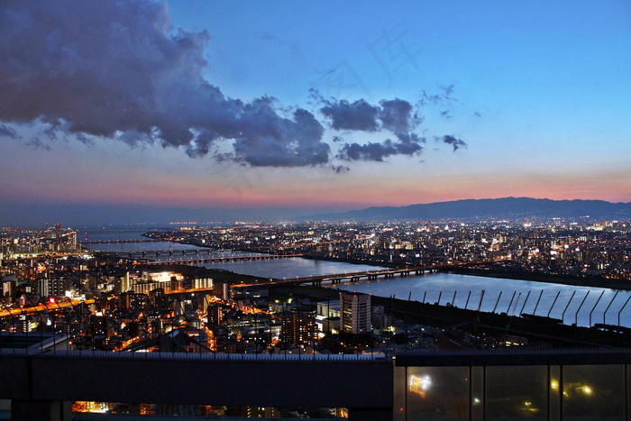 城市夜景风光图片