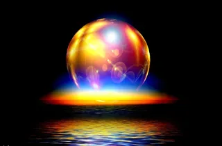 元宇宙世界风景背景墙