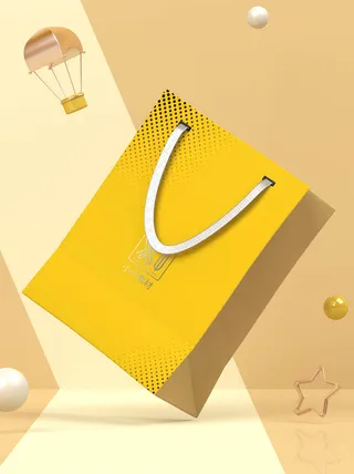 包装智能贴图样机VI效果PSD素材