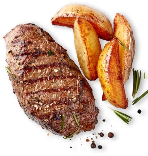 牛排肉 PNG免抠(566x594)