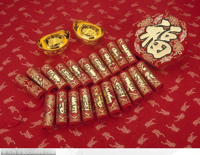 漂亮的鞭炮背景