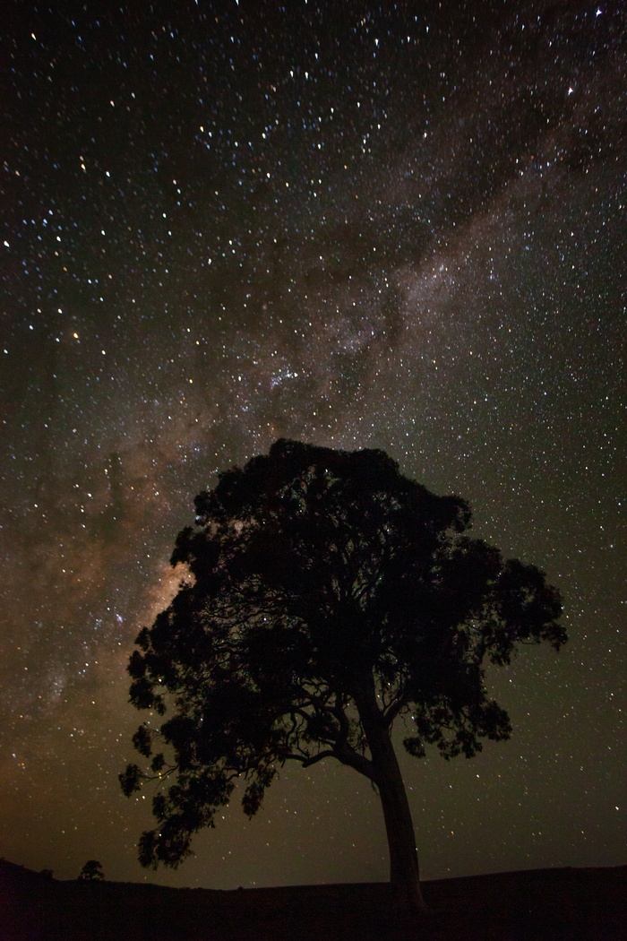 黑色星空摄影素材