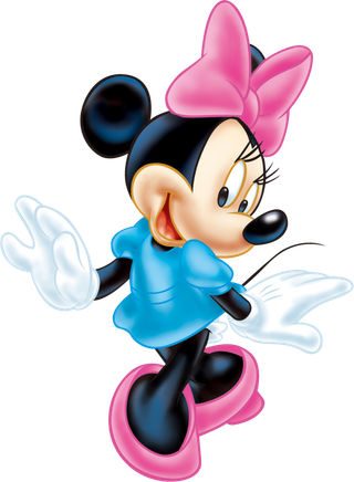 米妮卡通小可爱