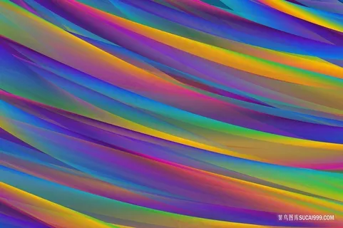 多彩抽象渐变条纹背景