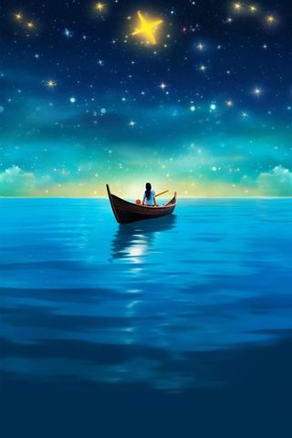 满天星辰创意简约背景