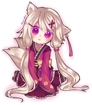 女孩素材人物卡通