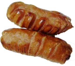 火山石烟熏花刀烤肠纯肉肠免抠摄影元素素材