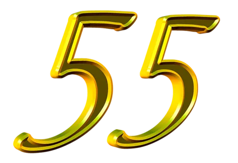 数字55金属