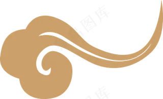 中式传统祥云中国风古典水纹吉祥图案免抠