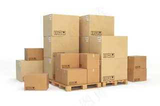 物流纸箱子图片