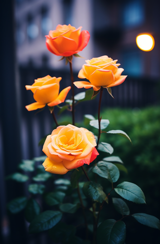 玫瑰花月季摄影图 