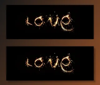 led灯光效果装饰素材