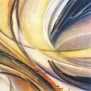 高清抽象几何艺术油画