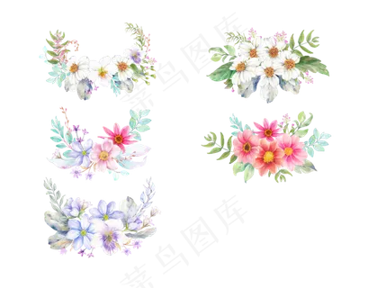 花瓣心型爱心红色素材