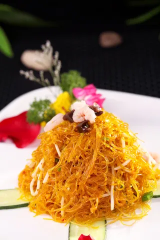 R00948桂花瑶柱炒粉丝 (2)