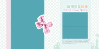 日记小清新照片排版相册影集