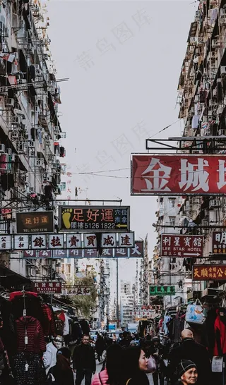 街头人群高清图片