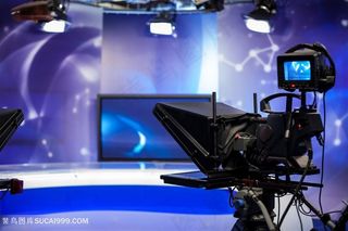 摄像机采访现场高清图片