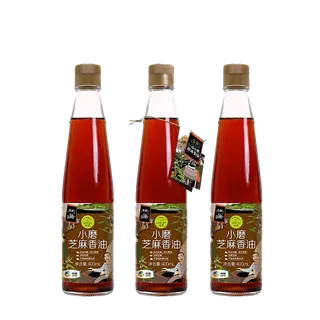 中粮初萃小磨香油400毫升超市商品白底图免抠实物摄影png格式图片透明底