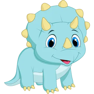 卡通恐龙生日宝宝宴派对素材恐龙派对免扣素材