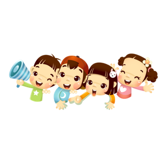 喇叭 卡通 人物