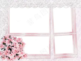 唯美艺术相框图片