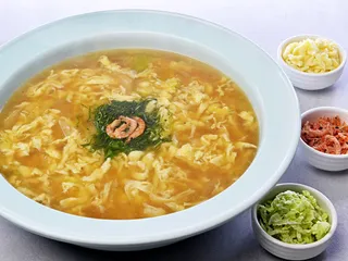 虾皮白菜疙瘩汤