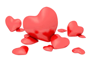 心形卡通情人节